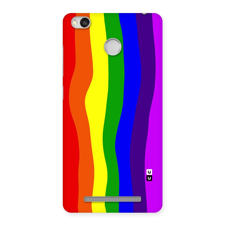 Rainbow Curves Back Case for Redmi 3S Prime