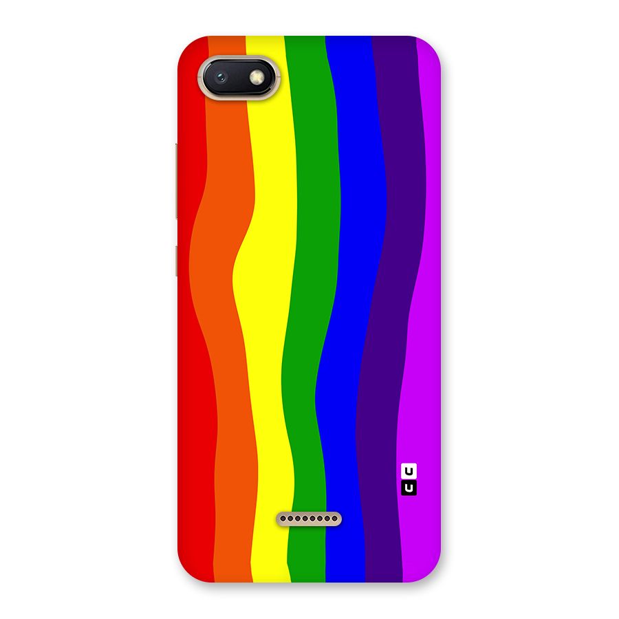 Rainbow Curves Back Case for Redmi 6A