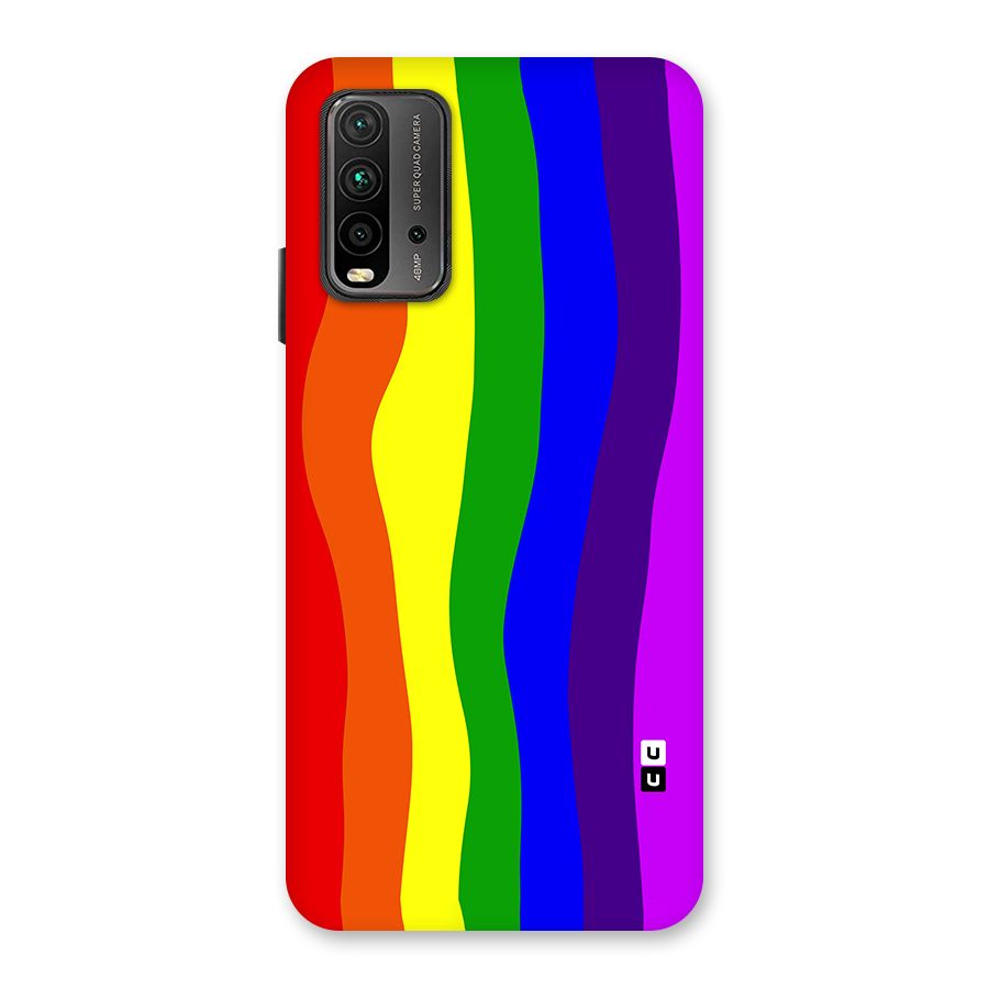 Rainbow Curves Back Case for Redmi 9 Power