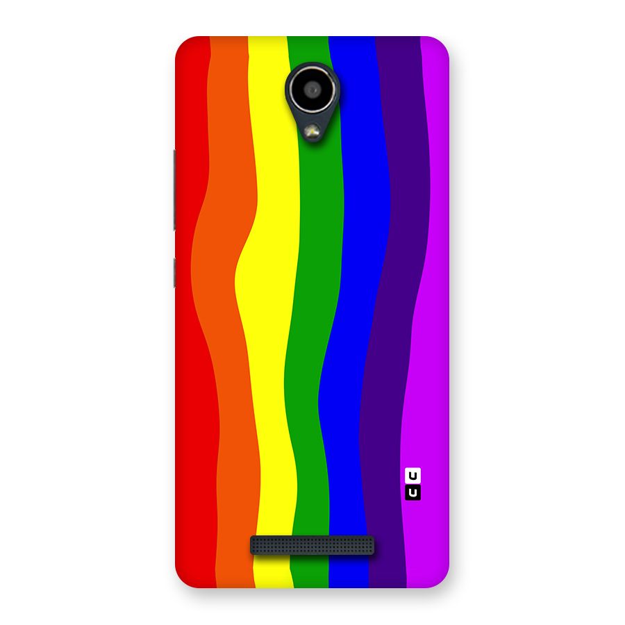 Rainbow Curves Back Case for Redmi Note 2