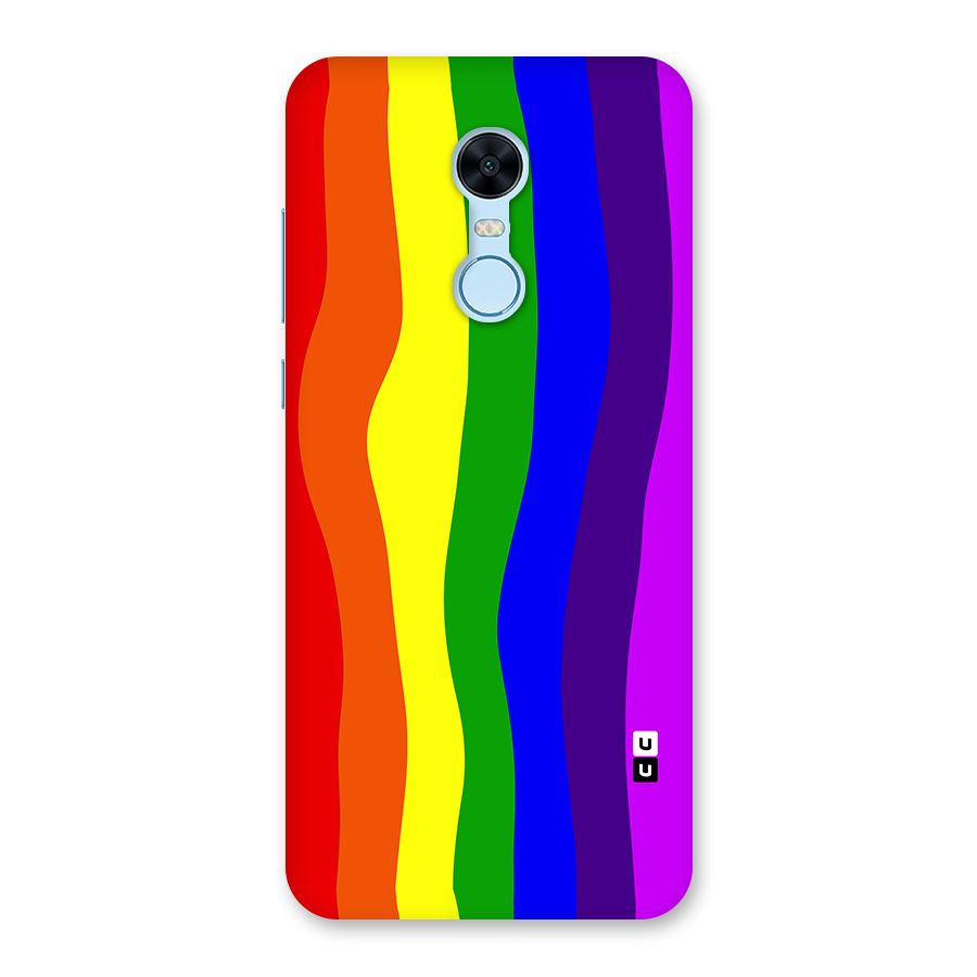 Rainbow Curves Back Case for Redmi Note 5