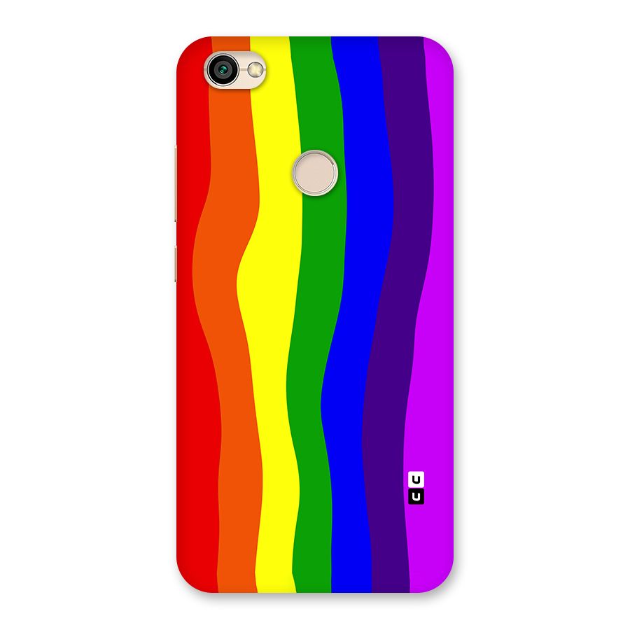 Rainbow Curves Back Case for Redmi Y1 2017