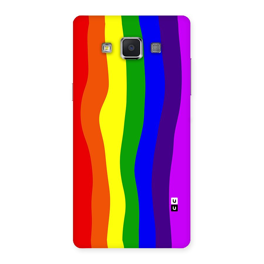 Rainbow Curves Back Case for Samsung Galaxy A5