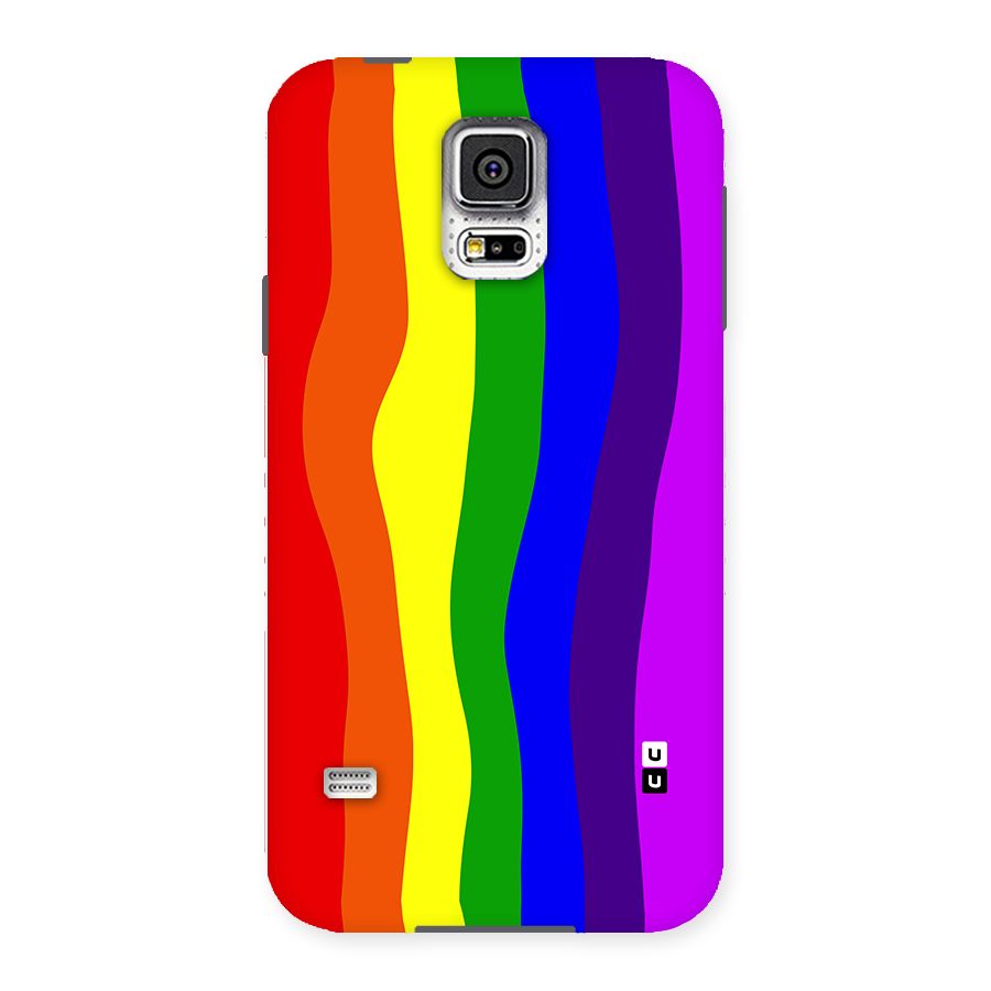 Rainbow Curves Back Case for Samsung Galaxy S5