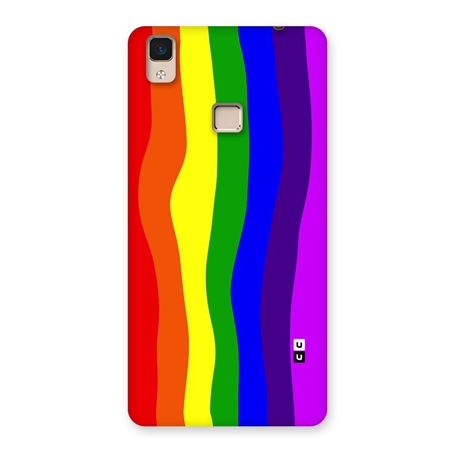 Rainbow Curves Back Case for V3 Max