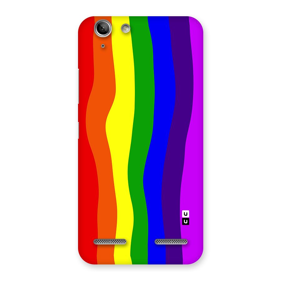 Rainbow Curves Back Case for Vibe K5