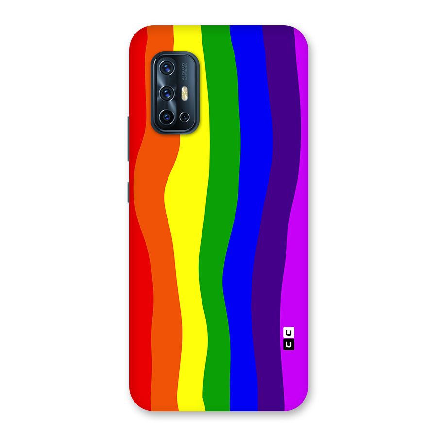 Rainbow Curves Back Case for Vivo V17