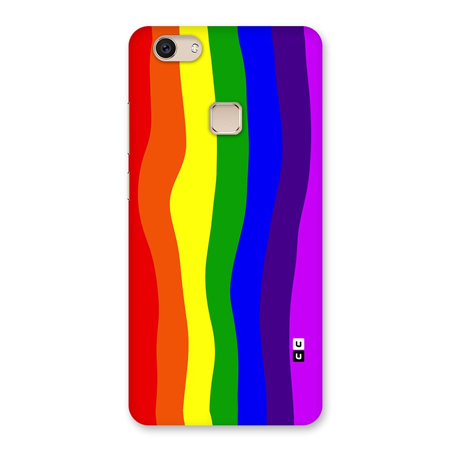 Rainbow Curves Back Case for Vivo V7