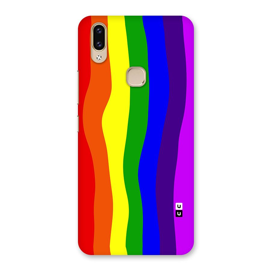 Rainbow Curves Back Case for Vivo V9 Youth