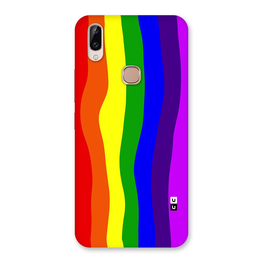 Rainbow Curves Back Case for Vivo Y83 Pro