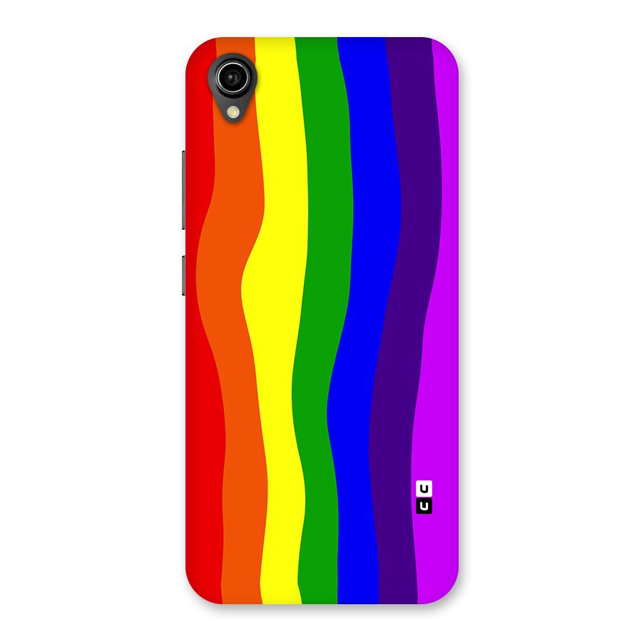 Rainbow Curves Back Case for Vivo Y90