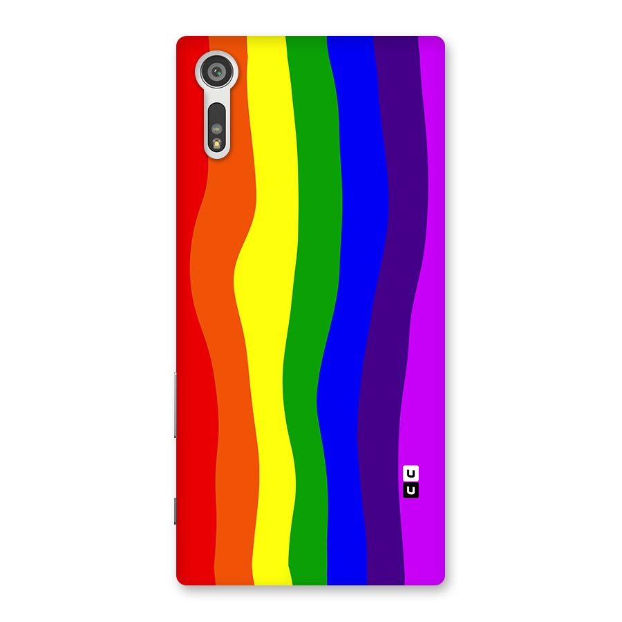 Rainbow Curves Back Case for Xperia XZ