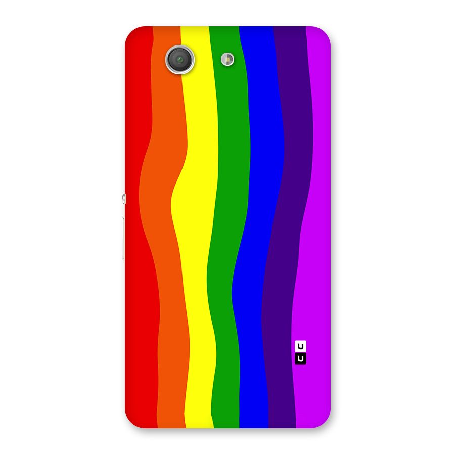 Rainbow Curves Back Case for Xperia Z3 Compact