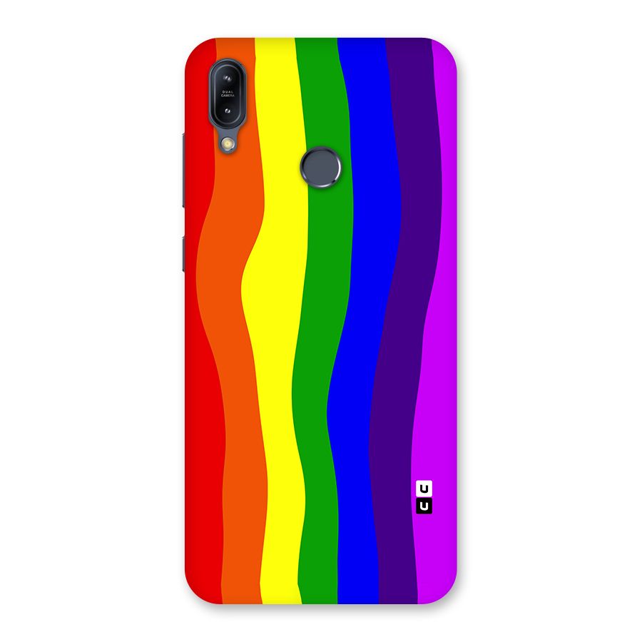 Rainbow Curves Back Case for Zenfone Max M2