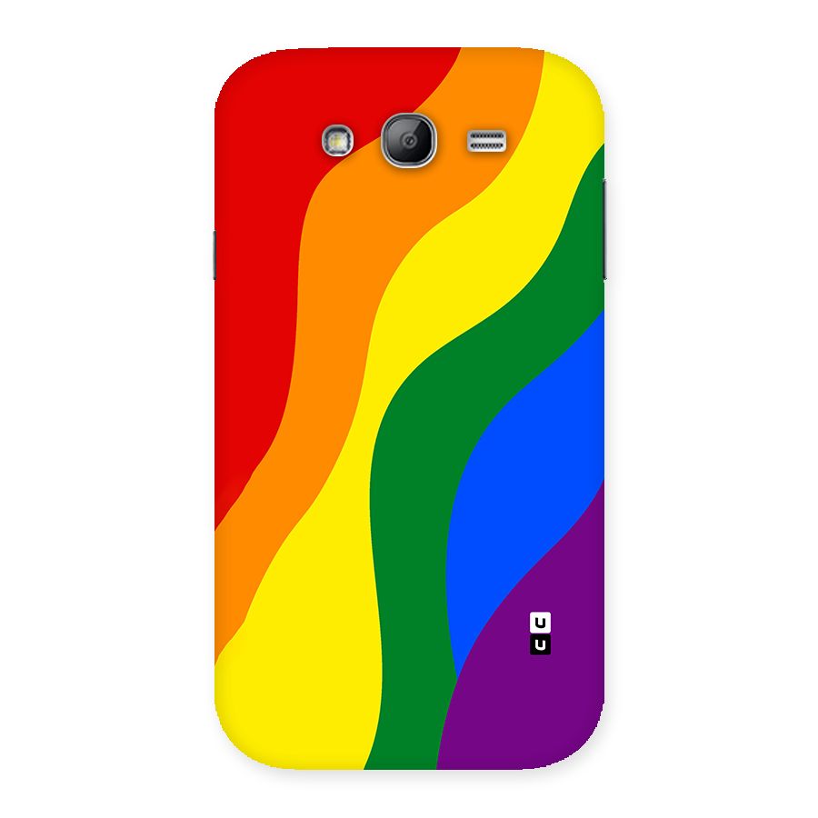 Rainbow Slant Curves Back Case for Galaxy Grand Neo