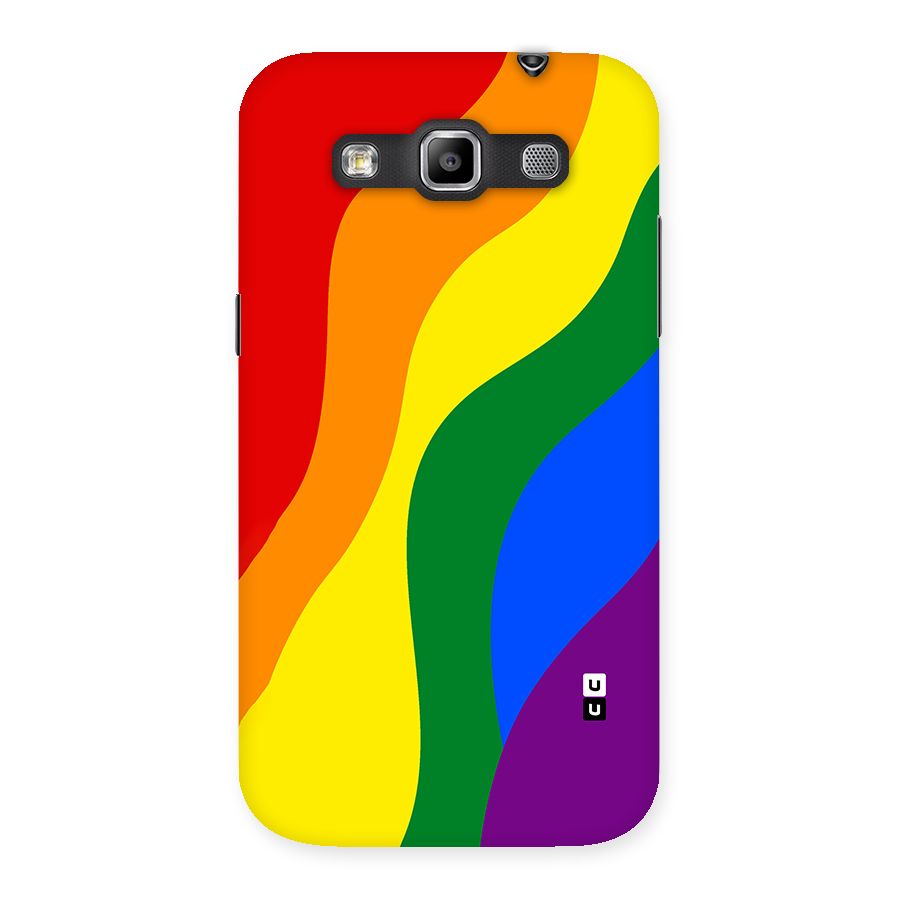 Rainbow Slant Curves Back Case for Galaxy Grand Quattro