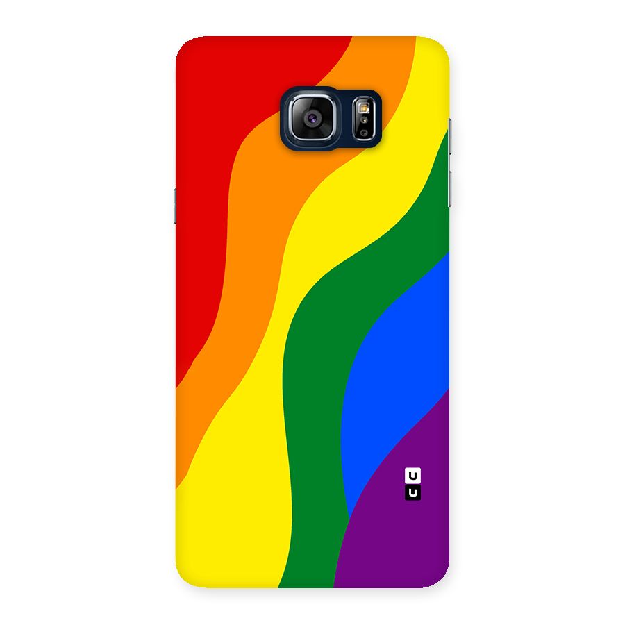 Rainbow Slant Curves Back Case for Galaxy Note 5