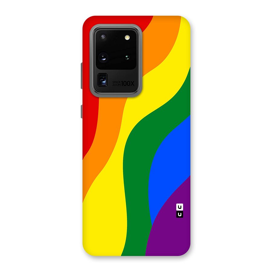Rainbow Slant Curves Back Case for Galaxy S20 Ultra