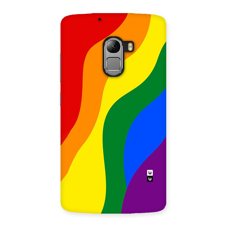 Rainbow Slant Curves Back Case for Lenovo K4 Note