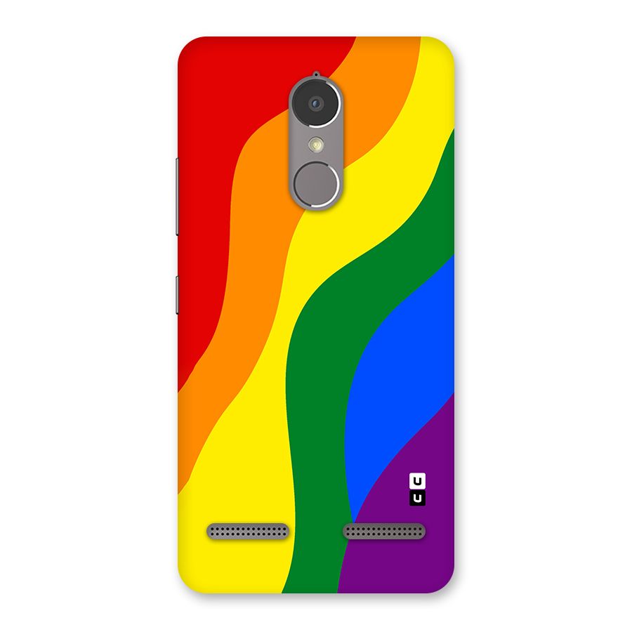 Rainbow Slant Curves Back Case for Lenovo K6 Power