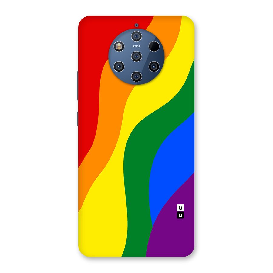 Rainbow Slant Curves Back Case for Nokia 9 PureView