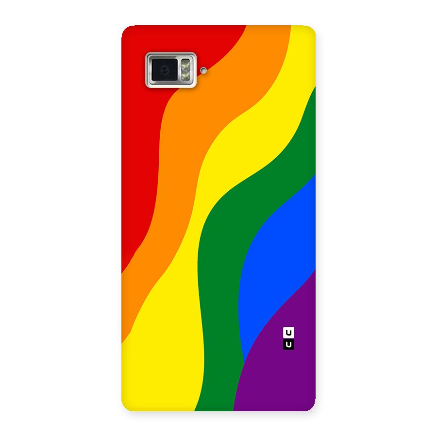 Rainbow Slant Curves Back Case for Vibe Z2 Pro K920