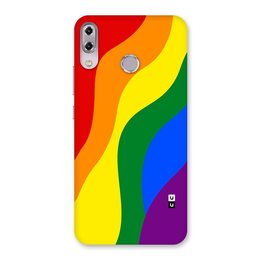 Rainbow Slant Curves Back Case for Zenfone 5Z