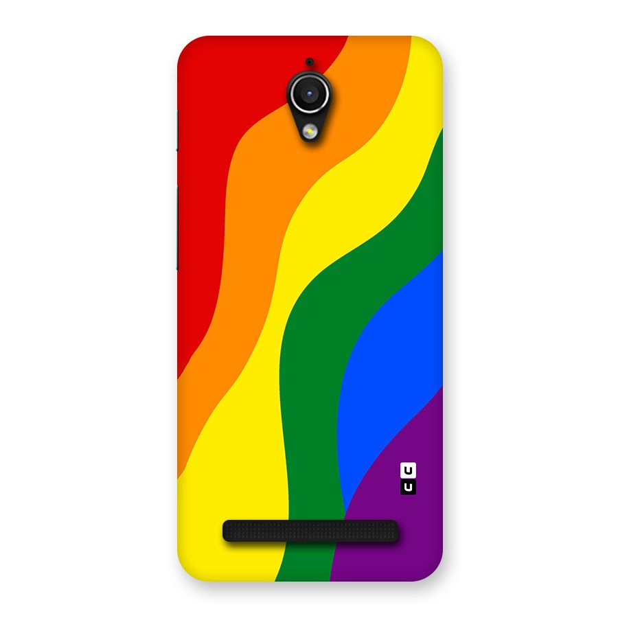 Rainbow Slant Curves Back Case for Zenfone Go