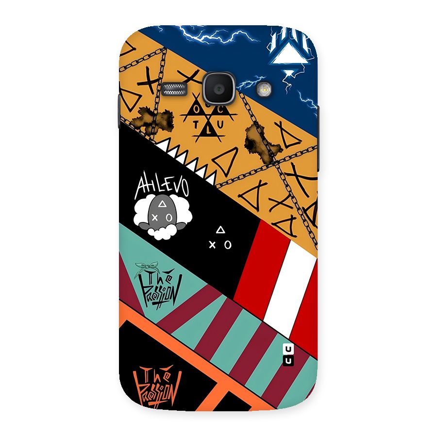 Random Abstracts Art Slant Stripes Back Case for Galaxy Ace3