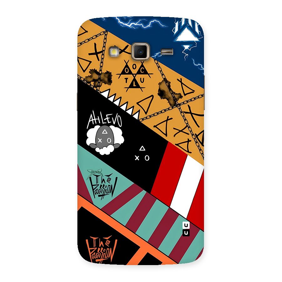 Random Abstracts Art Slant Stripes Back Case for Galaxy Grand 2