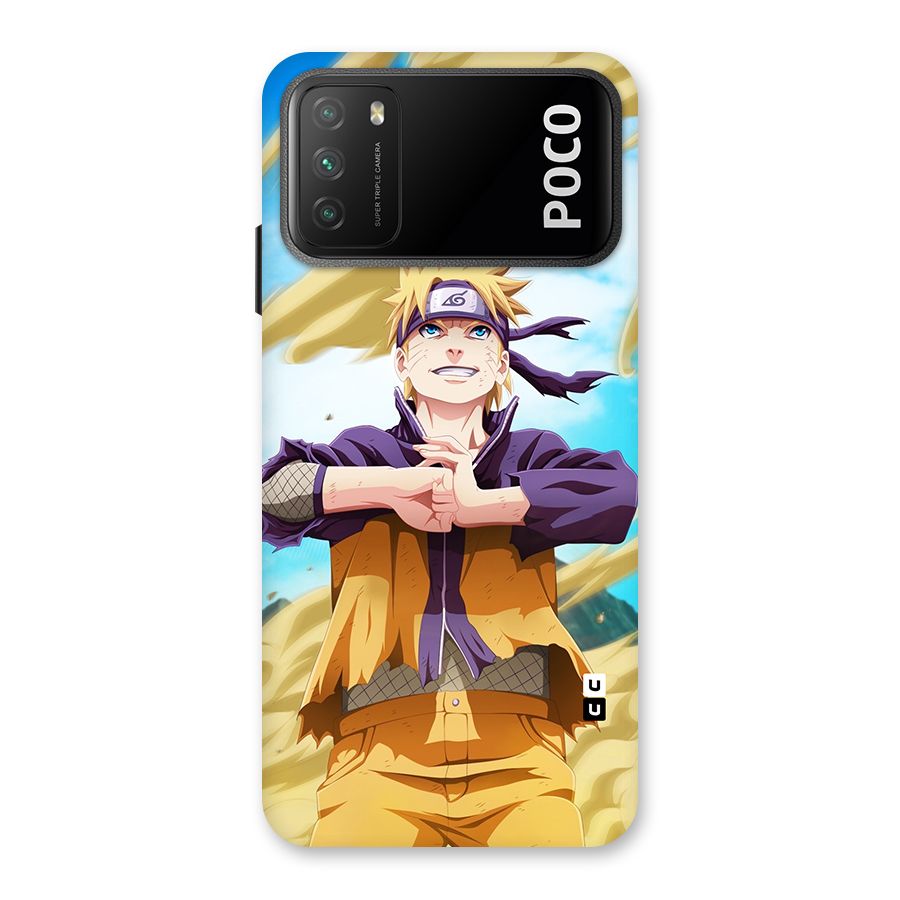 Ready Naruto Back Case for Poco M3