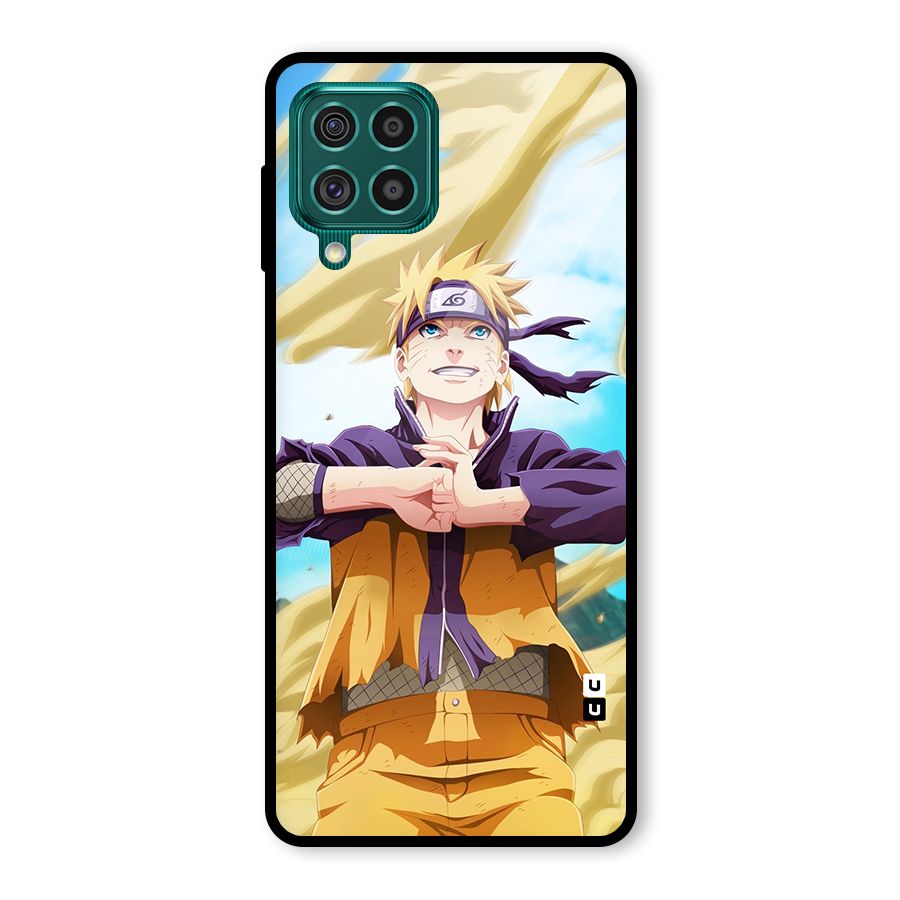 Ready Naruto Glass Back Case for Galaxy F62
