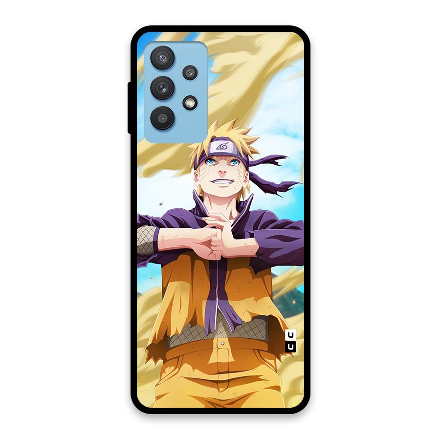 Ready Naruto Glass Back Case for Galaxy M32 5G