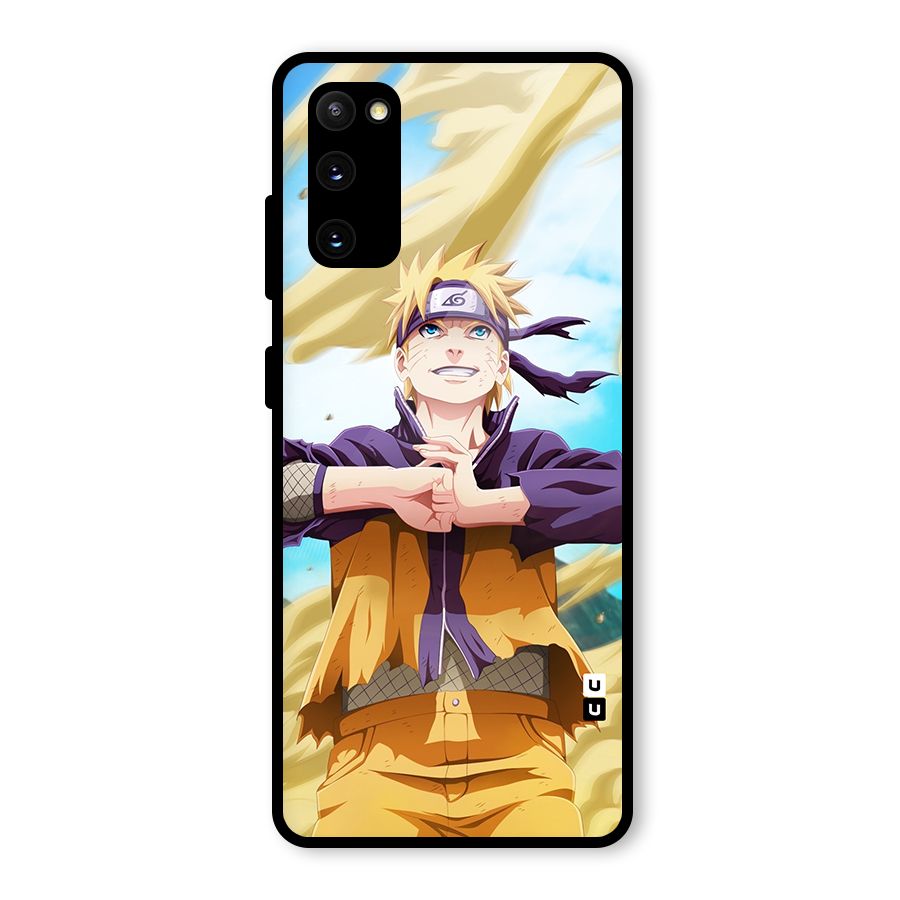 Ready Naruto Glass Back Case for Galaxy S20 FE