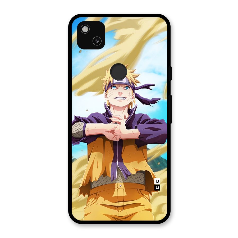 Ready Naruto Glass Back Case for Google Pixel 4a