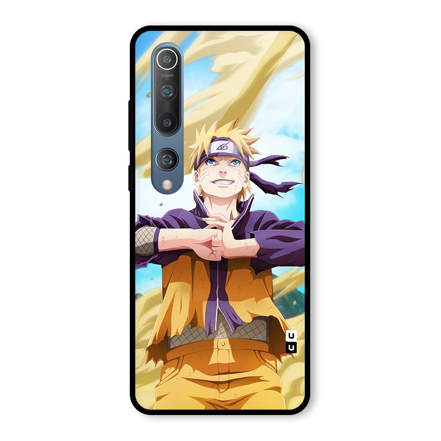 Ready Naruto Glass Back Case for Mi 10