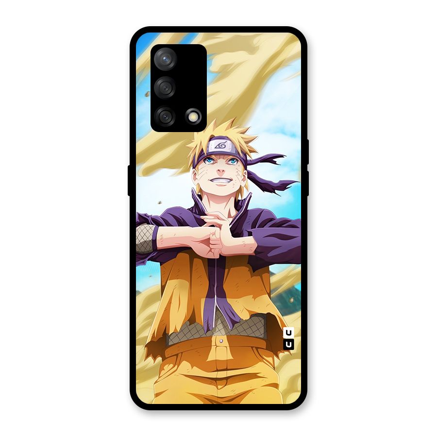 Ready Naruto Glass Back Case for Oppo F19
