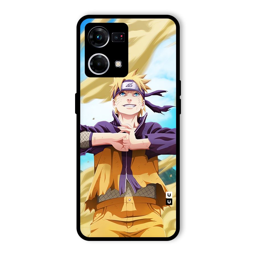 Ready Naruto Glass Back Case for Oppo F21 Pro 4G