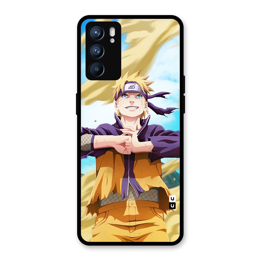 Ready Naruto Glass Back Case for Oppo Reno6 5G