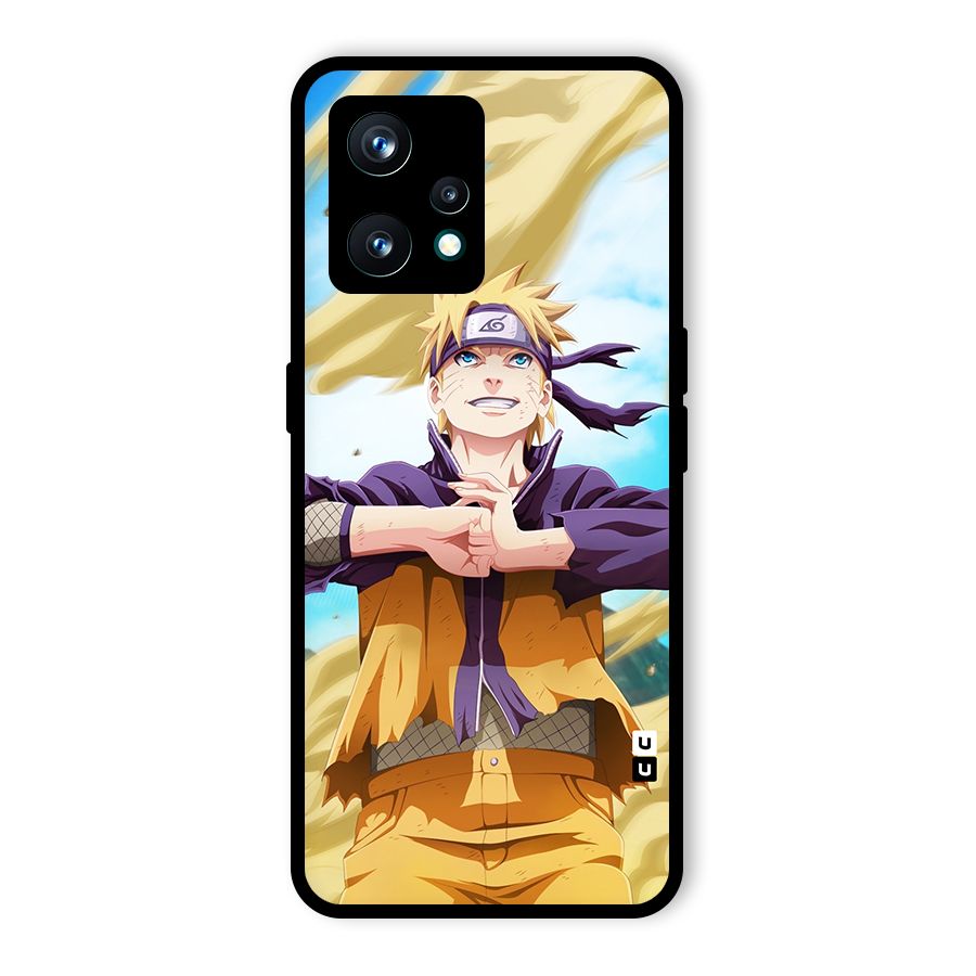 Ready Naruto Glass Back Case for Realme 9