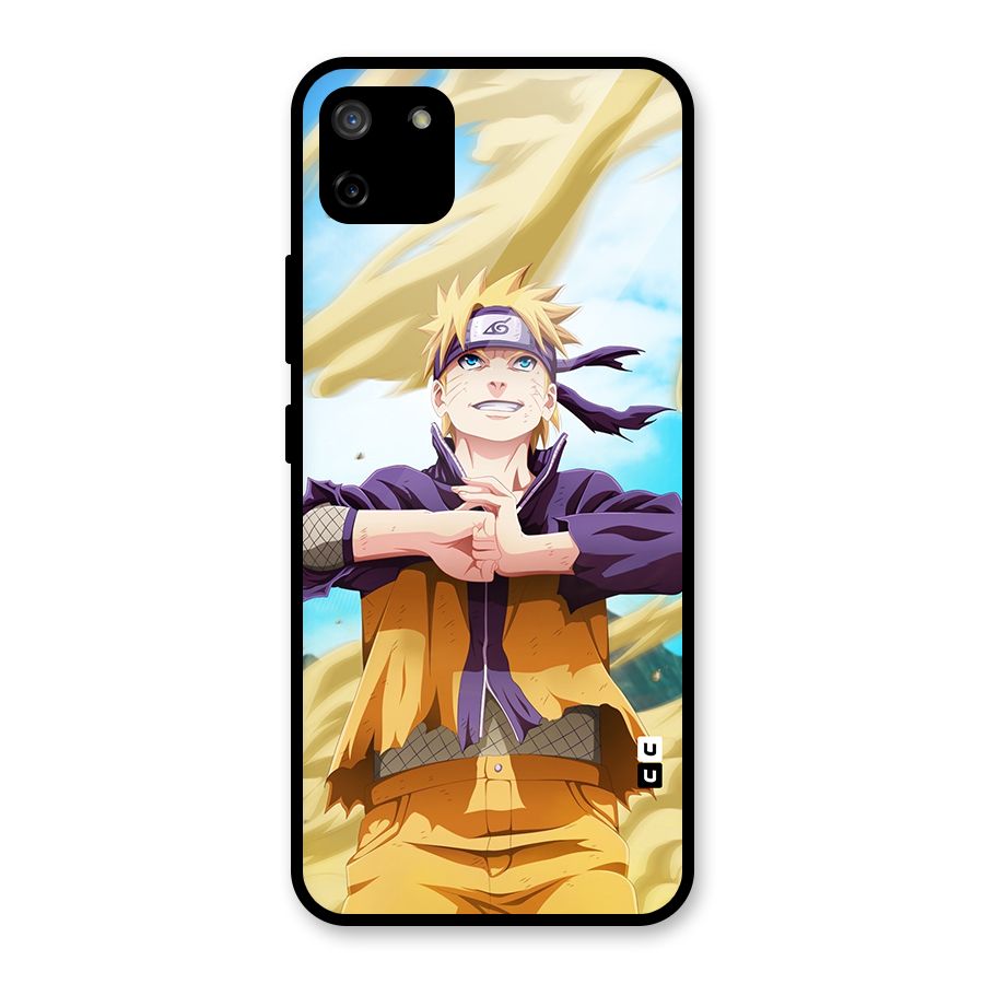 Ready Naruto Glass Back Case for Realme C11