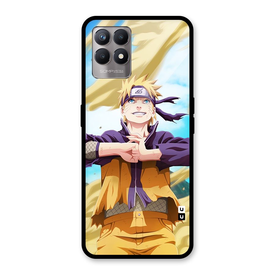 Ready Naruto Glass Back Case for Realme Narzo 50
