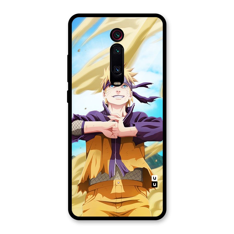 Ready Naruto Glass Back Case for Redmi K20