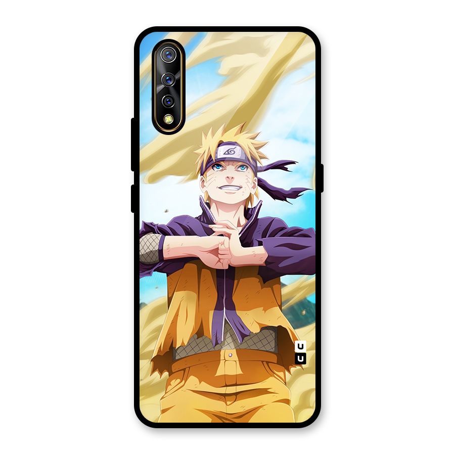 Ready Naruto Glass Back Case for Vivo S1
