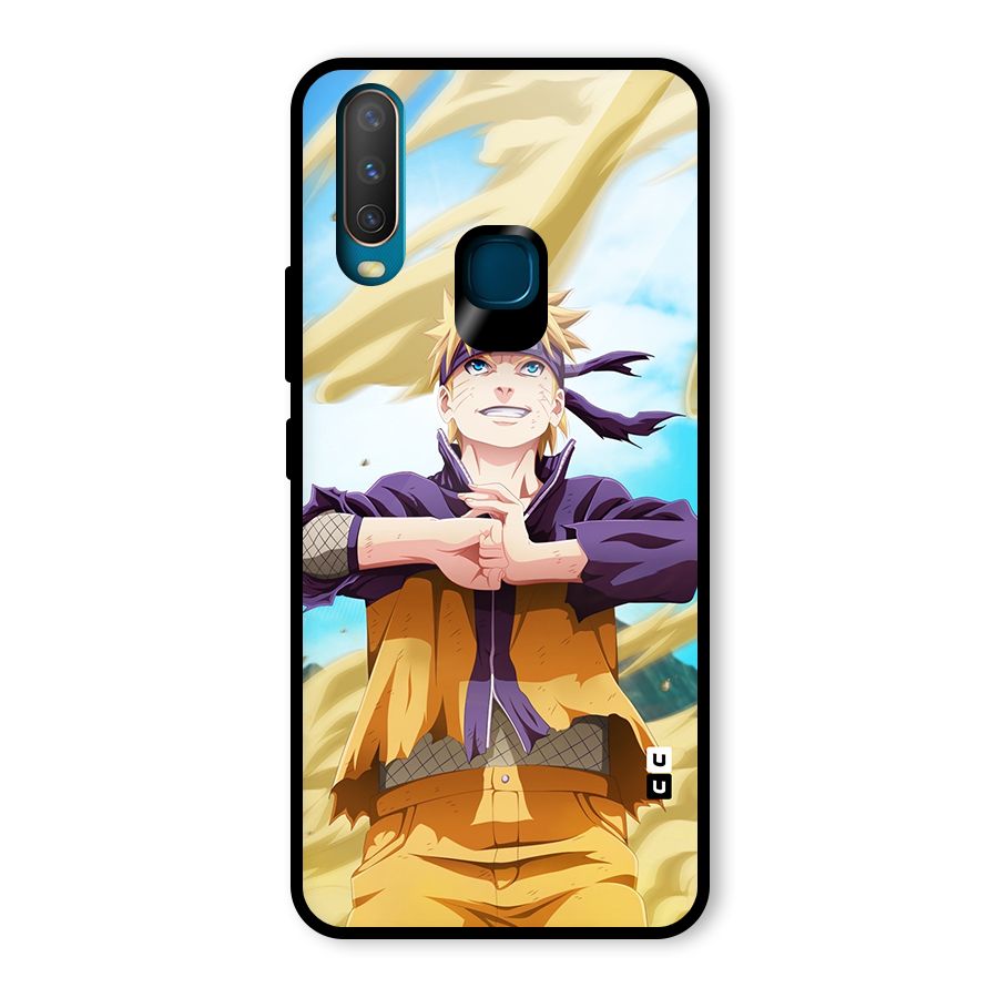 Ready Naruto Glass Back Case for Vivo U10