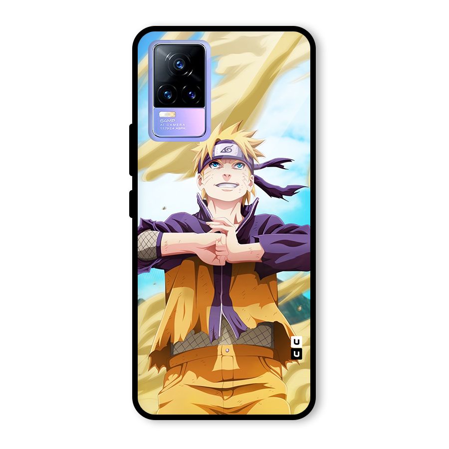 Ready Naruto Glass Back Case for Vivo Y73