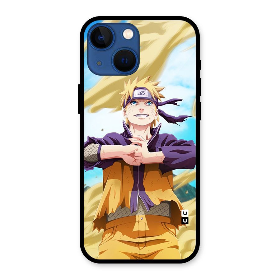 Ready Naruto Glass Back Case for iPhone 13 Mini