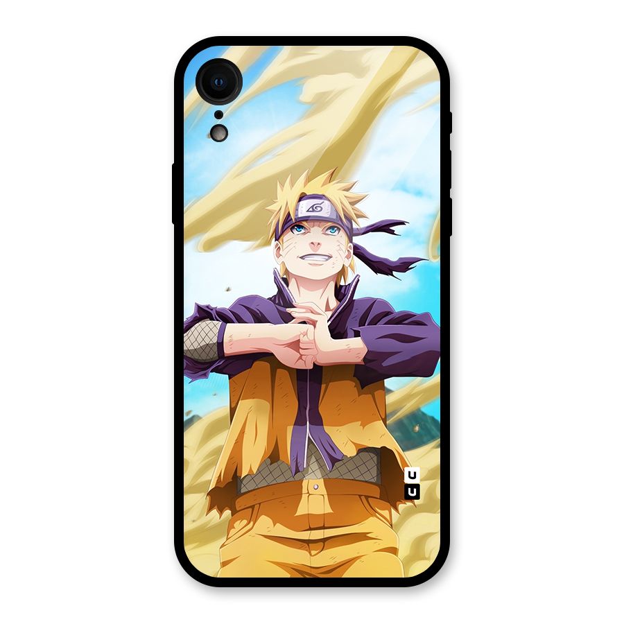 Ready Naruto Glass Back Case for iPhone XR