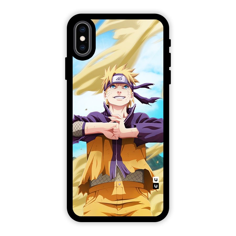 Ready Naruto Glass Back Case for iPhone XS Max
