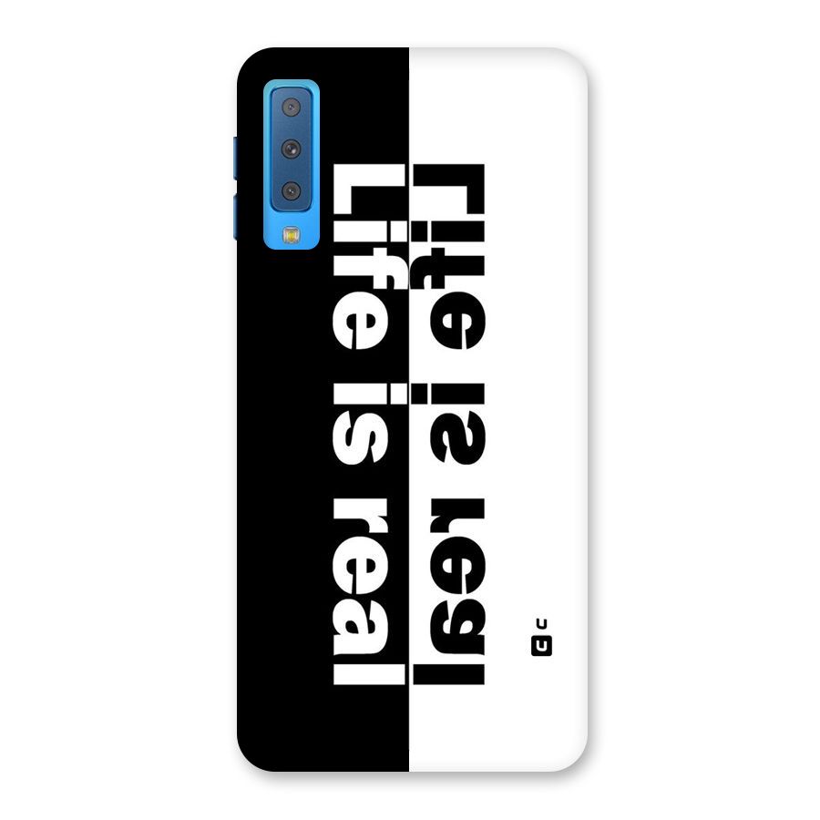 Real Life Back Case for Galaxy A7 (2018)